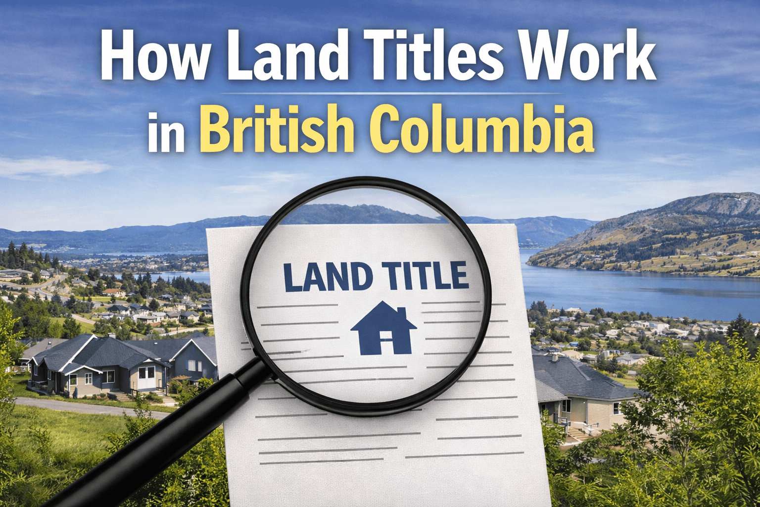 How a Title Search Works & Why Land Titles Matter When Buying Property